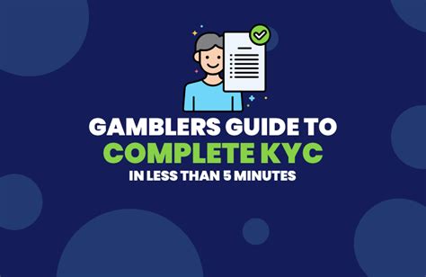 Step by Step guide to complete KYC at online casinos.